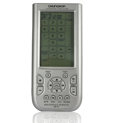 ChunGhop 6 in 1 Remote Control with Touch Screen RM-96(White)