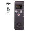 VM89 Professional 8GB LCD Digital Voice Recorder with VOR MP3 Player(Black)
