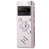 VM109 Professional 8GB LCD Digital Voice Recorder with VOR MP3 Player (Light Gold)