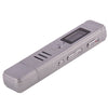 VM105 USB Professional 8GB LCD Digital Voice Recorder with VOR MP3 Player(Silver)