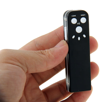 SK-895 Mini Professional 8GB Digital Voice Recorder with Clip, Support MP3 / WAV(Black)