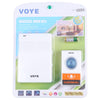VOYE V005A Wireless Remote Doorbell with 38 Polyphony Sounds(White)