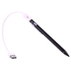 Universal Rechargeable Capacitive Touch Screen Stylus Pen with 2.3mm Superfine Metal Nib, For iPhone, iPad, Samsung, and Other Capacitive Touch Screen Smartphones or Tablet PC(Black)