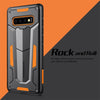 NILLKIN Tough Defener II Case Shockproof TPU + PC Case for Galaxy S10 Plus (Black)