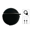 For Huawei FreeBuds 3 Liquid Silicone Wireless Earphone Protective Case Storage Box(Black)