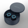 V6 Bluetooth Earphone TWS Wireless Headset Bluetooth 5.0 Handsfree Sport Earphones with Charging Box(Dark Blue)