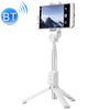 AF15 Honor Bluetooth 3.0 Mobile Phone Adjustable Bluetooth Wireless Selfie Stick Self-timer Tripod(White)