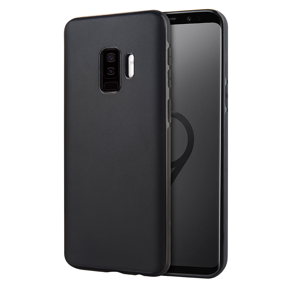 SULADA Car Series Magnetic Suction TPU Case for Galaxy S9+ (Black)