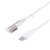 USB-C / Type-C Male to 5 Pin MagSafe 1 (L-Lip) Male Charging Data Cable for MacBook