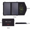 ALLPOWERS Solar Panel Charger Dual USB 5V2A Portable Solar Panel Phone Charger