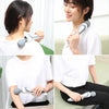 Portable Mini Multifunctional Physiotherapy Electric Hand-held Massage Stick(White)