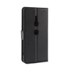 For Sony Xperia XZ2 Litchi Texture Horizontal Flip Leather Case with Wallet & Holder & Card Slots(Black)