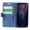 Copper Buckle Retro Crazy Horse Texture Horizontal Flip Leather Case for Sony Xperia 10, with Holder & Card Slots & Wallet(Blue)