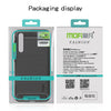 MOFI Brushed Texture Carbon Fiber Soft TPU Case for Sony Xperia XZ1 (Black)