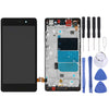 For Huawei P8 Lite LCD Screen and Digitizer Full Assembly with Frame(Black)