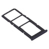 SIM Card Tray + SIM Card Tray + Micro SD Card Tray for Samsung Galaxy A21s(Black)