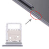 SIM Card Tray + Micro SD Card Tray for Samsung Galaxy Tab S6 SM-T860 (Silver)
