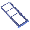 SIM Card Tray + SIM Card Tray + Micro SD Card Tray for Samsung Galaxy M51 SM-M515 (Blue)
