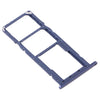 SIM Card Tray + SIM Card Tray + Micro SD Card Tray for Samsung Galaxy A11 SM-A115 (Blue)