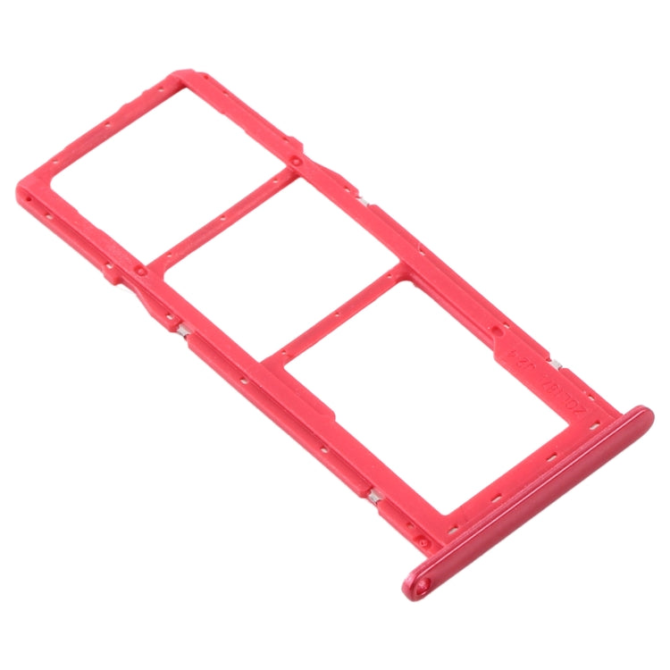 SIM Card Tray + SIM Card Tray + Micro SD Card Tray for Samsung Galaxy A11 SM-A115 (Red)