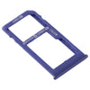 SIM Card Tray + SIM Card Tray / Micro SD Card Tray for Samsung Galaxy M40 SM-M405 (Dark Blue)
