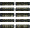 10 PCS Motherboard LCD Display FPC Connector for Samsung Galaxy A21