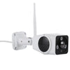 HD Intelligent Network Video Camera WiFi IP Camera, Support TF Card (128GB Max)(White)