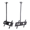 32-65 inch Universal Height & Angle Adjustable LCD TV Wall-mounted Ceiling Dual-use Bracket, Retractable Length: 3m