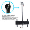 32-70 inch Universal Height & Angle Adjustable LCD TV Wall-mounted Ceiling Dual-use Bracket, Retractable Length: 2m