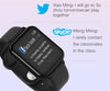 B57C 1.3 inch IPS Color Screen Smart Bracelet IP67 Waterproof, Support Call Reminder/ Heart Rate Monitoring /Blood Pressure Monitoring/ Sleep Monitoring/Excessive Sitting Reminder/Blood Oxygen Monitoring(Black)