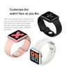 P10 1.3inch IPS Color Screen Smart Watch IP67 Waterproof,Support Call Reminder/Heart Rate Monitoring/Blood Pressure Monitoring/Sleep Monitoring(Pink)