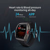 SANDA M1 1.4 TFT HD Screen Smart Watch IP68 Waterproof,Support Call Reminder /Heart Rate Monitoring/Blood Pressure Monitoring/Sedentary Reminder(Black)