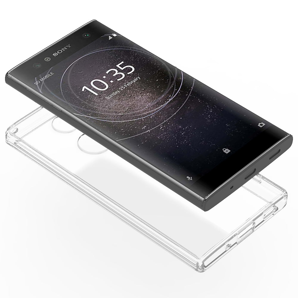 Scratchproof TPU + Acrylic Protective Case for Sony Xperia XA2(Transparent)