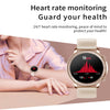 V23 1.28inch IPS Color Screen Smart Watch IP67 Waterproof,Support Heart Rate Monitoring/Blood Pressure Monitoring/Blood Oxygen Monitoring/Sleep Monitoring(Black)