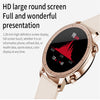 V23 1.28inch IPS Color Screen Smart Watch IP67 Waterproof,Support Heart Rate Monitoring/Blood Pressure Monitoring/Blood Oxygen Monitoring/Sleep Monitoring(Gold)
