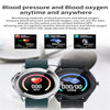 Y10 1.54inch Color Screen Smart Watch IP68 Waterproof,Support Heart Rate Monitoring/Blood Pressure Monitoring/Blood Oxygen Monitoring/Sleep Monitoring(Black)