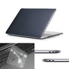 ENKAY Hat-Prince 3 in 1 For MacBook Pro 13 inch A2289 / A2251 (2020) Crystal Hard Shell Protective Case + US Version Ultra-thin TPU Keyboard Protector Cover + Anti-dust Plugs Set(Black)