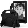 For iPad Mini 5/4/3/2/1 EVA Material Children Flat Anti Falling Cover Protective Shell With Thumb Bracket(Black)