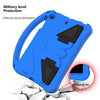 For iPad Mini5/4/3/2/1 EVA Flat Anti Falling Protective Case Shell with Holder(Blue)