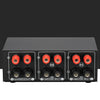 B051 2 Input And 1 Output Power Amplifier And Speaker Selection Switcher Output With Volume Adjustment 2 Power Amplifiers Audio Switcher Switch Distribution Comparator