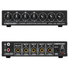 B054 4-Channel Microphone Mixer Support Stereo Output With Reverb Treble And Bass Adjustment, USB 5V Power Supply, US Plug