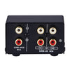 B101 2 In 1 Out (1 In 2 Out) Audio Source Signal Selection Switcher Computer Speaker  RCA Lossless Audio Source Switcher