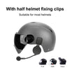 M6 Motorcycle Helmet Bluetooth Headset V5.0 Stereo with Fixing Clip