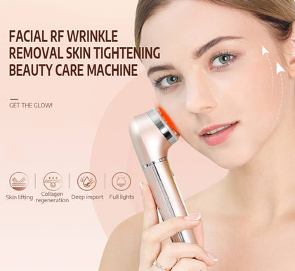 K-SKIN OP9910 EMS Anti-Aging RF Skin Lifting Face Massager For Home Use EMS Technology 3 Adjustable Levels Wrinkles Removal