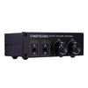 2 In and 2 Out Switcher Volume Controller, RCA signal switches to XLR balanced signal and no need for power supply. It provides RCA and XLR interfaces, independent L/R channel volume adjustment,