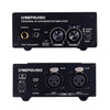 Earphone Nonitor Signal Amplifier, Dual XLR Input, Mono or Stereo Input or Switch Stereo Mixing