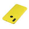 Frosted Solid Color TPU Protective Case for Huawei Honor10 Lite/P Smart 2019??(Yellow)