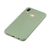 Frosted Solid Color TPU Protective Case for Huawei P20 Lite/Nova 3E(Bean green)