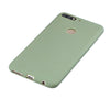 Frosted Solid Color TPU Protective Case for Huawei Y7 Prime 2018/Honor7C(Bean green)