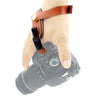 RICHWELL Genuine Leather Hand Grip Wrist Strap for DSLR Camera(Brown)